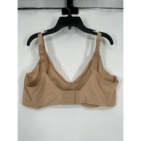 Skims Smoothing Intimates Full Coverage Unlined Bra Underwire Clay Tan Beige 42D - Picture 2 of 5